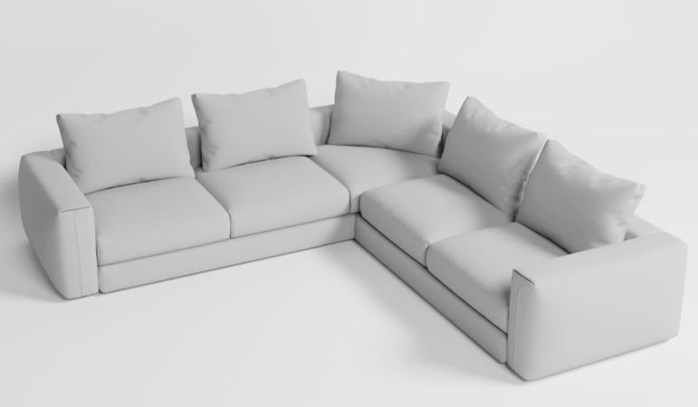 Corner Sofa w/ chaiselong Zen
