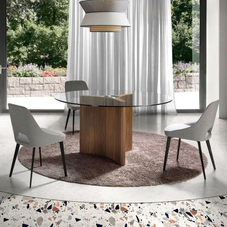Mesa de Jantar redonda Frad