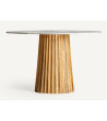 Round Dining table Plissé