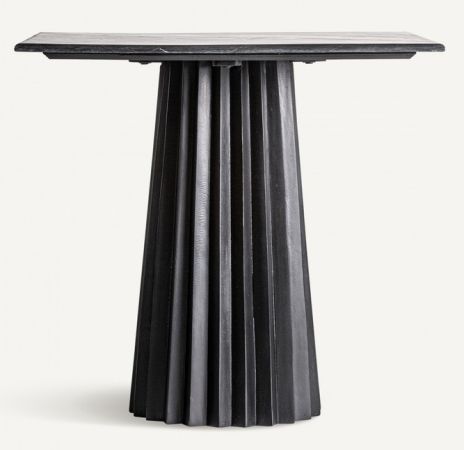 Square Bar Table Plissé