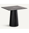 Square Bar Table Plissé