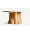 Round Coffee Table Plissé
