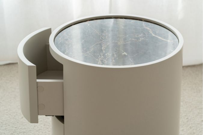 Round Side table Grill IV