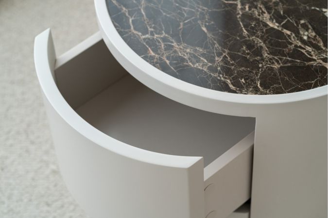 Round Side table Grill IV