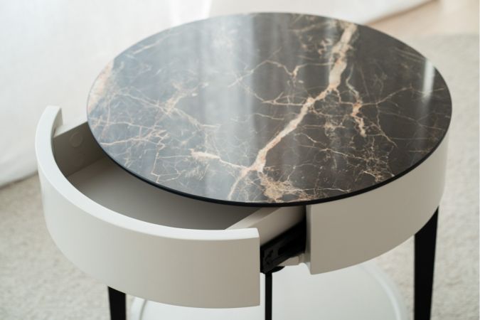 Round Side table BL II