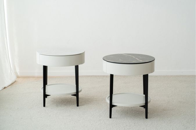 Round Side table BL II
