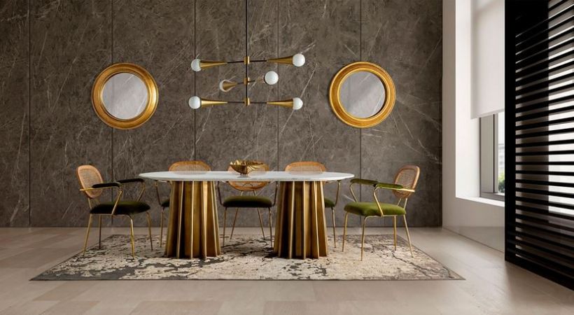 Round Dining table Lezey