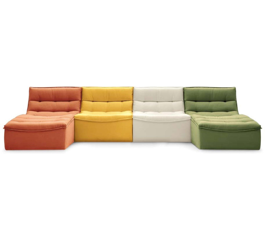 Sofa w/ chaiselong Leffie
