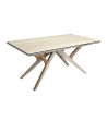 Dinning Table Rectangular Extensible Areia