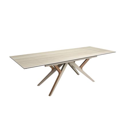 Dinning Table Rectangular Extensible Areia