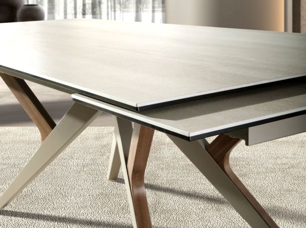 Dinning Table Rectangular Extensible Areia