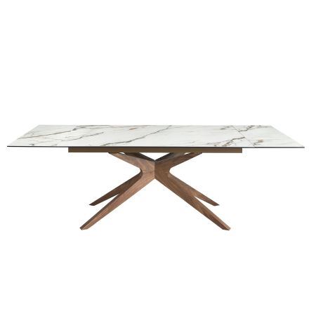 Dinning Table Rectangular Extensible Porce