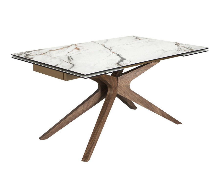 Dinning Table Rectangular Extensible Porce