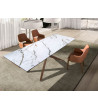 Mesa Jantar Retangular Extensível Porce