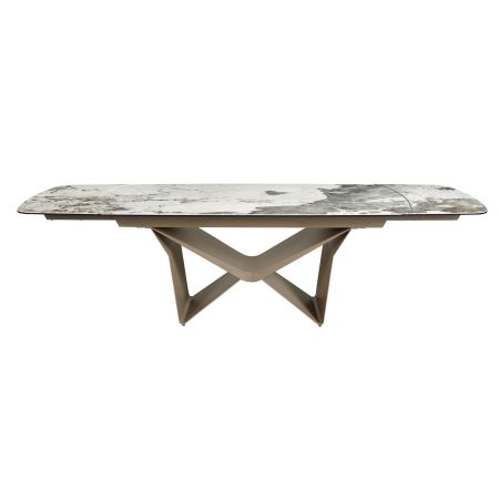 Mesa Jantar Retangular Extensível Taup