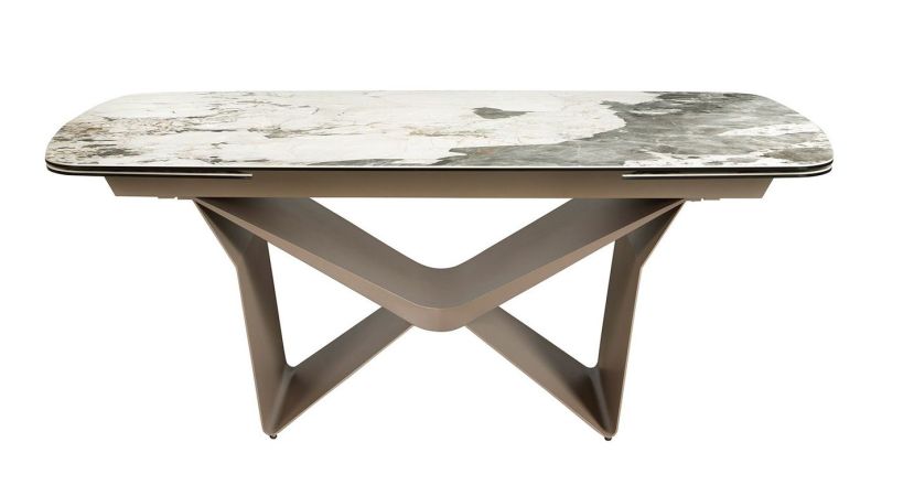 Dinning Table Rectangular Extensible Taup