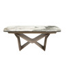 Dinning Table Rectangular Extensible Taup