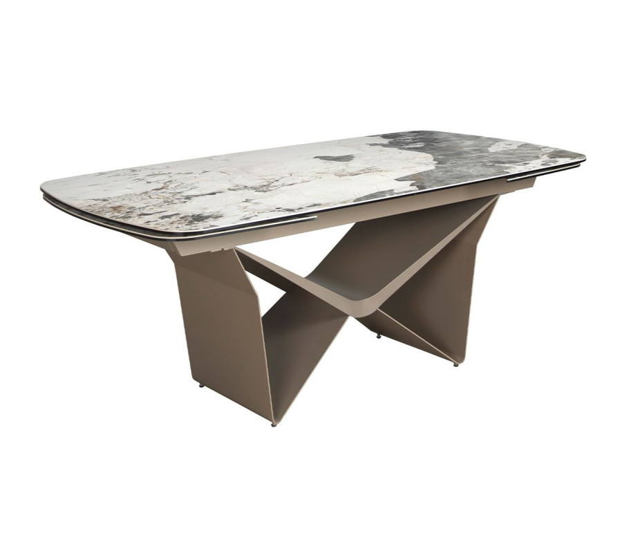 Mesa Jantar Retangular Extensível Taup