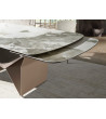 Dinning Table Rectangular Extensible Taup