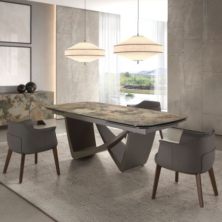 Mesa Jantar Retangular Extensível Tupe