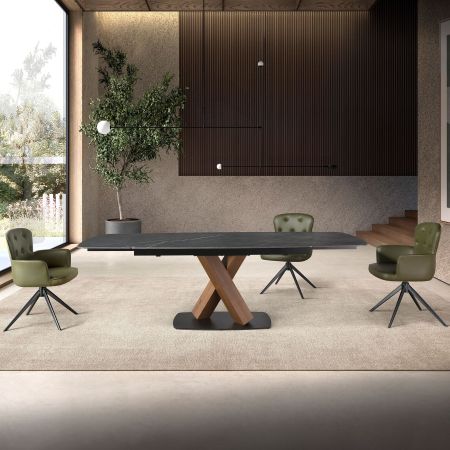 Dinning Table Rectangular Extensible Bari
