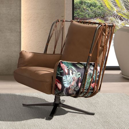 Swivel Armchair Flo