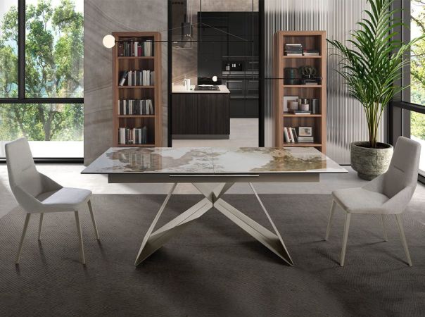 Dinning Table Extendable Bif