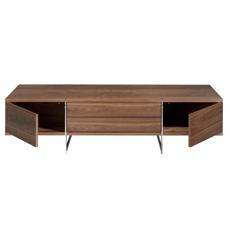 WALNUT TV BASE