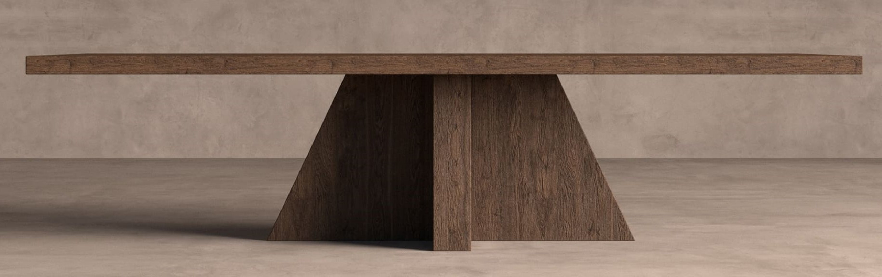 BRUTALISTA  DINING TABLE