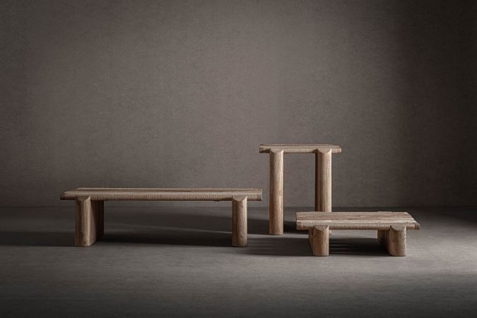 MESA CENTRO JACQUARD II