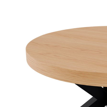 MILDRED ROUND EXTENDABLE DINING TABLE