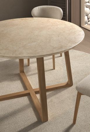 MESA DE JANTAR REDONDA DT-400