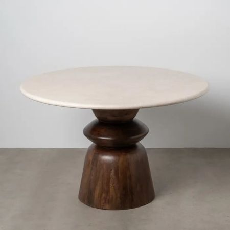 MESA DE JANTAR REDONDA MALABAR