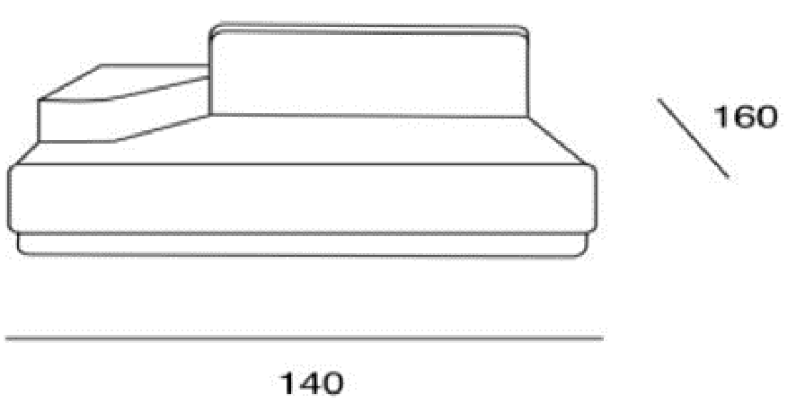 Corner sofa Minotauro